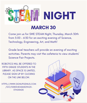 STEAM Night 3.30.23